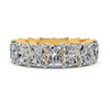 Princess Cut Diamond Eternity Band