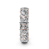Princess Cut Diamond Eternity Band