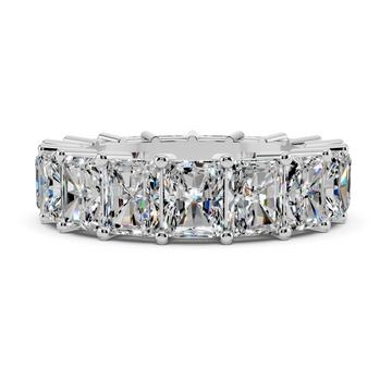 Princess Cut Diamond Eternity Band