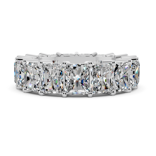 Princess Cut Diamond Eternity Band