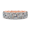 Princess Cut Diamond Eternity Band