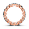 Princess Cut Diamond Eternity Band