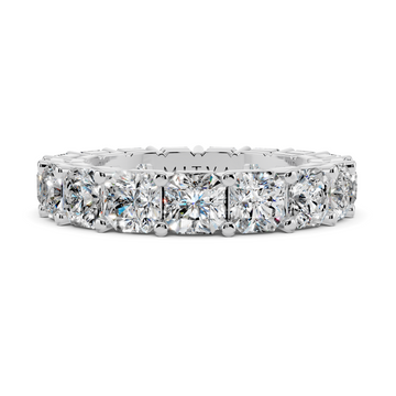 Cushion Cut Diamond Eternity Band