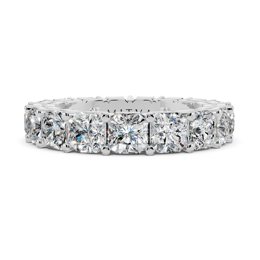 Cushion Cut Diamond Eternity Band