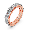 Cushion Cut Diamond Eternity Band