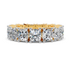 Oval Cut Diamond Eternity Band