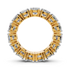 Oval Cut Diamond Eternity Band