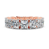 Oval Cut Diamond Eternity Band