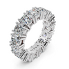 Oval Cut Diamond Eternity Band