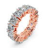 Oval Cut Diamond Eternity Band