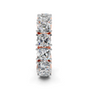 Oval Cut Diamond Eternity Band
