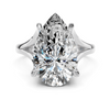 The Pear-Cut Split-Shank Solitaire