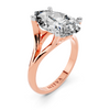 The Pear-Cut Split-Shank Solitaire