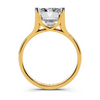The Emerald-Cut Split-Shank Solitaire