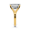 The Emerald-Cut Split-Shank Solitaire