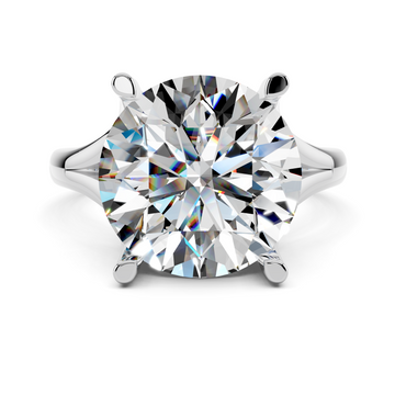 The Round Brilliant Split-Shank Solitaire