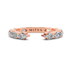 The Alternating Marquise & Round Open Band