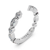The Alternating Marquise & Round Open Band