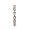 The Alternating Marquise & Round Open Band