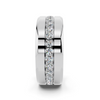 Two-Tone Diamond Eternity Band