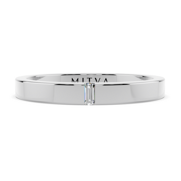 Baguette Diamond Band