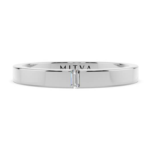 Baguette Diamond Band