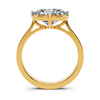 Cushion-Cut Diamond Solitaire Setting