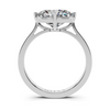 Cushion-Cut Diamond Solitaire Setting