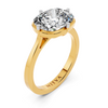 Cushion-Cut Diamond Solitaire Setting