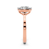 Cushion-Cut Diamond Solitaire Setting