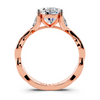 Oval Diamond Botanical Setting