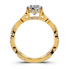 Oval Infinity Diamond Setting