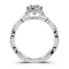 Oval Infinity Diamond Setting