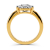 Pear Solitaire Setting