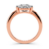 Pear Solitaire Setting