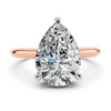 Pear Solitaire Setting