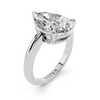 Pear Solitaire Setting