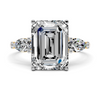 Aurelia Emerald Three-Stone Setting