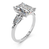 Aurelia Emerald Three-Stone Setting