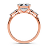 Aurelia Emerald Three-Stone Setting