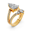 Amara Pear Diamond Setting