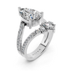 Amara Pear Diamond Setting