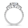 Amara Oval Three-Stone Setting