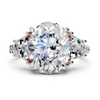 Amara Oval Three-Stone Setting
