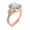 Amara Oval Three-Stone Setting