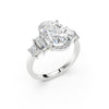 Oval Diamond Trilogy Ring