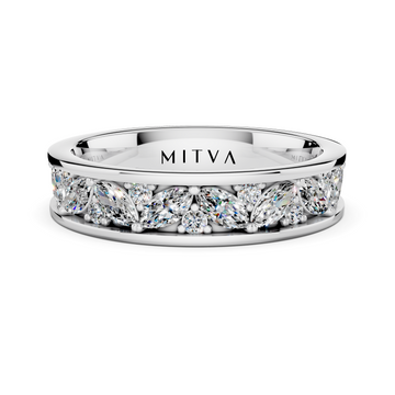 Marquise Diamond Band