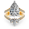 Amara Pear Diamond Setting