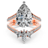 Amara Pear Diamond Setting