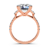 Celeste Emerald Three-Stone Setting